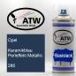 Preview: Opel, Keramikblau Perleffekt Metallic, 286: 400ml Sprühdose, von ATW Autoteile West.